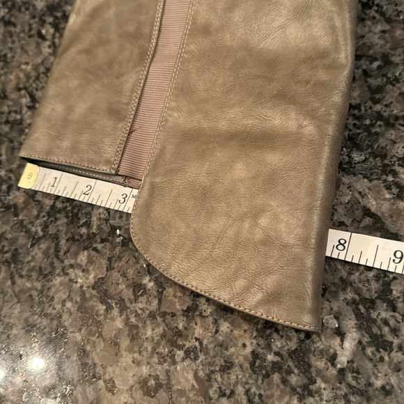 Madden girl tall zilch taupe boots NIB 8.5 - Picture 14 of 14